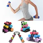 Новинка 2021, стойка для гантелей, компактный кронштейн для гантелей, свободная подставка для веса для дома, тренажерного зала, стойка для тяжелой атлетики, напольный кронштейн