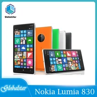 nokia lumia 830 refurbished original unlocked 5 0 16gb rom quad core 10mp wifi gps cheap phone free shipping fast delivery