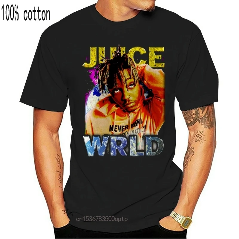 

Женская футболка с принтом Juice Wrld, черная футболка с надписью «Deathrace For Love», модель 999 года