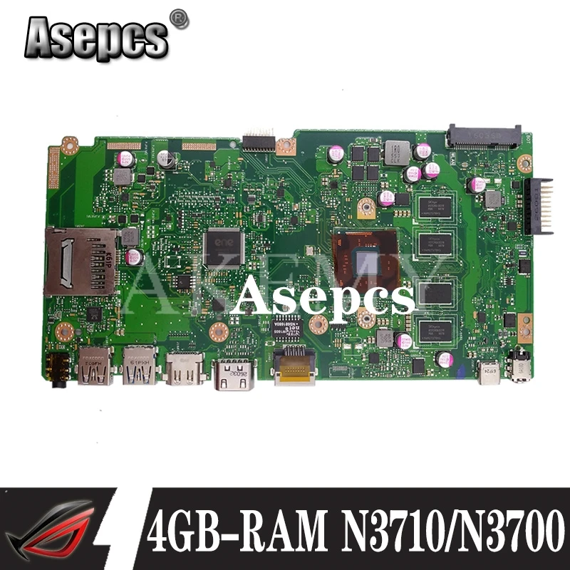 Новинка! X540SA материнская плата REV 2 0 для For Asus X540 X540S X540SAA ноутбука тест ok 4GB RAM N3710/N3700