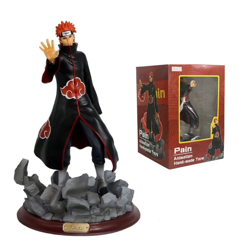 

Anime Naruto Shippuden Big Model Akatsuki Six Paths Of Pain Konan Gk Action Figures Figma Statue Collectible Desktop Toys