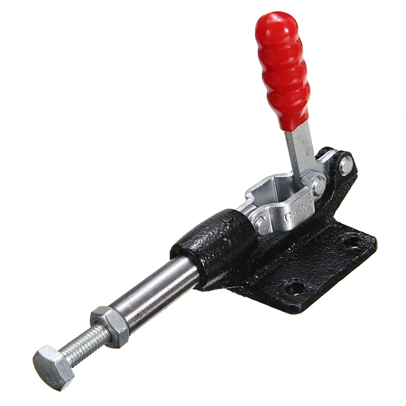 

1PC GH-305-CM Quick Release Toggle Clamps Push Pull Type Hand Clip Tools Metal Horizontal Clamps Hand Tool For Woodworking