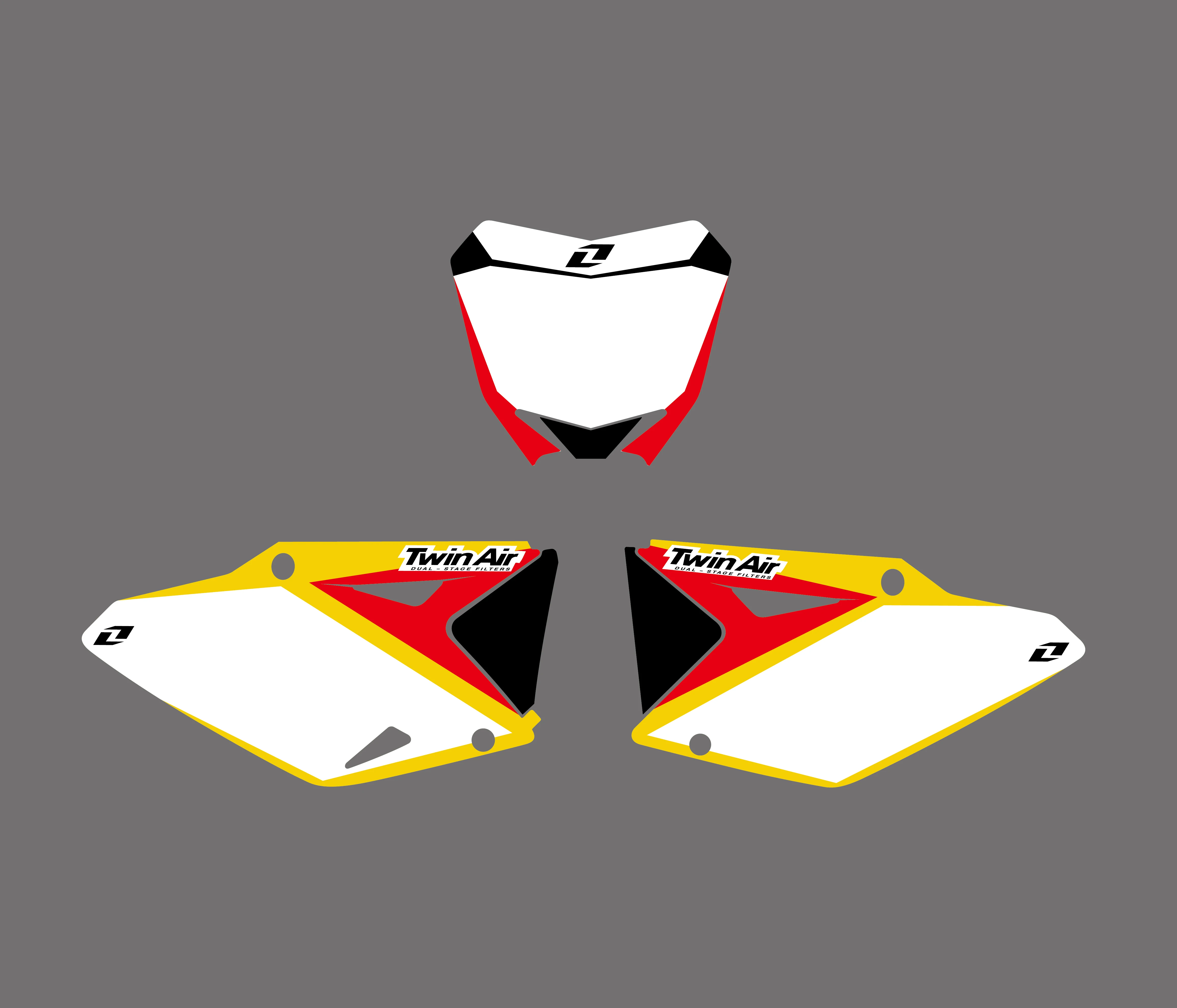 0051 новые командные наклейки графические для Suzuki RMZ450 RMZ 450 2008-2014 2010 2011 2012 фон