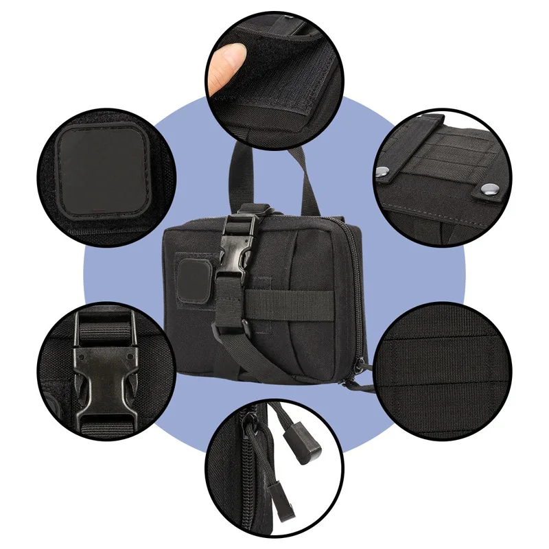 Аптечка тактический походный медицинский набор первой помощи портативный