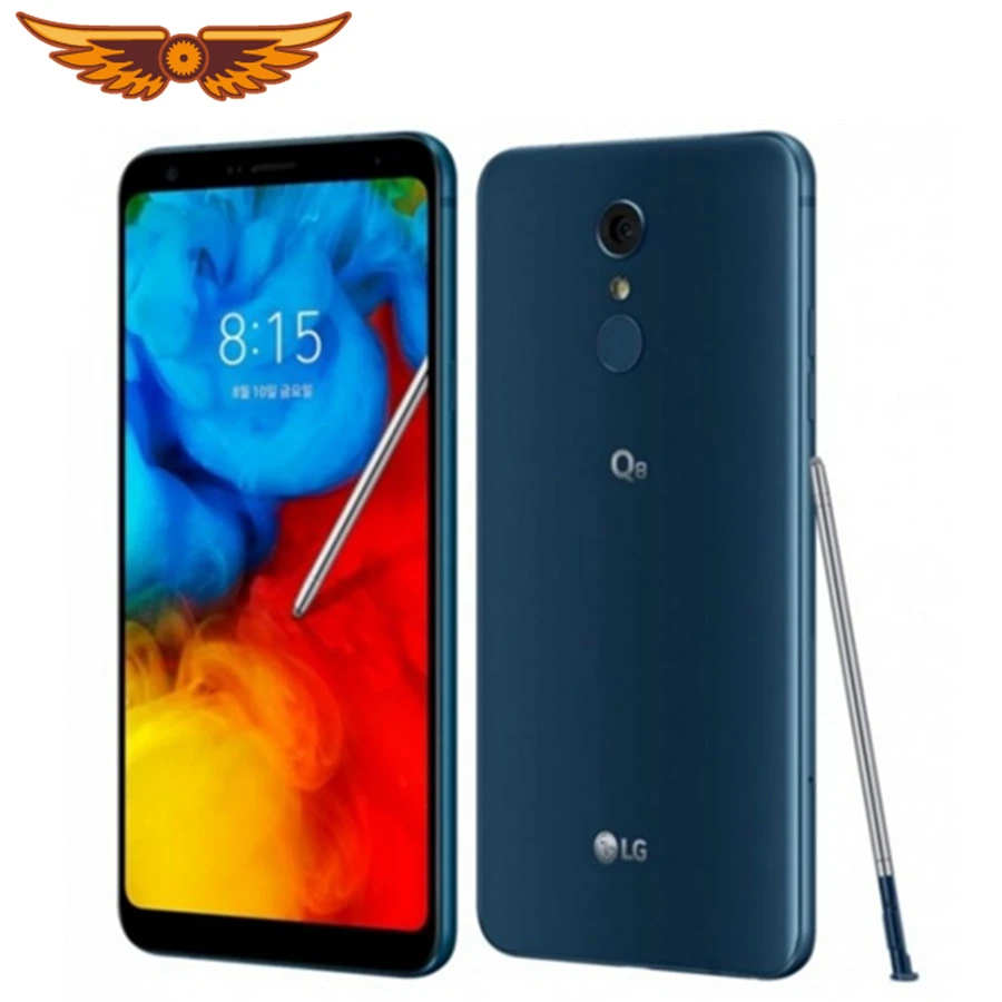 

Оригинальный разблокированный сотовый телефон LG Q8, экран 6,2 дюйма, Восьмиядерный процессор Snapdragon 1080, 4 Гб ОЗУ, 64 Гб ПЗУ, камера 16 МП, 450 p, сканер отпечатков пальцев, на базе Android