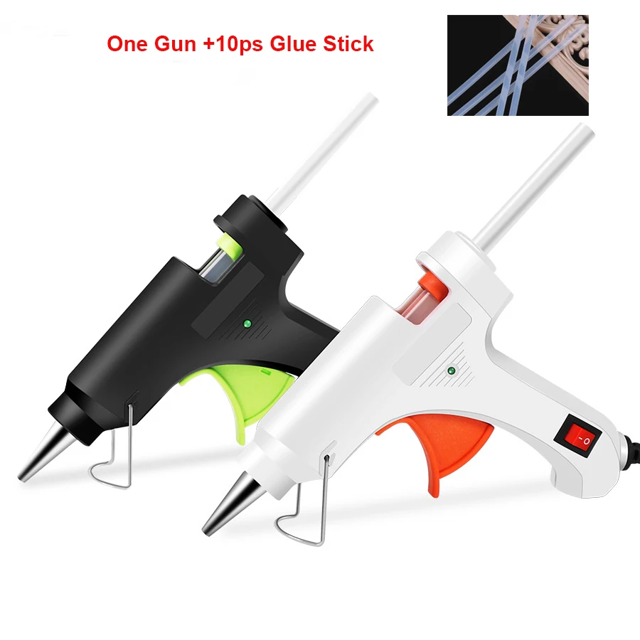 Промышленный термоклеевой пистолет 20 Вт 220 В термопистолет с электрической