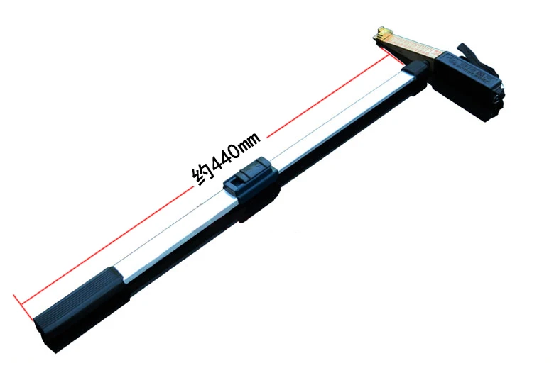 Telescopic rod Клинообразная щупа 0-15 мм вилка измерительная линейка датчик домашнего осмотра инструмент обнаружения - Цвет: Telescopic rod