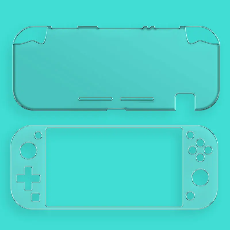 Жесткий Чехол для ПК с кристаллами для nyd Switch Lite прозрачный чехол для nintendo Switch Mini screen Закаленное стекло пленка NS