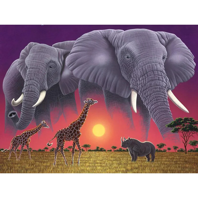 Алмазная 5D Вышивка сделай сам вышивка крестиком мозаика узор