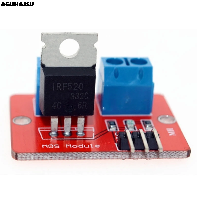 0 24V верхняя кнопка Mosfet IRF520 драйвер MOS модуль для Arduino MCU ARM Raspberry pi|Интегральные
