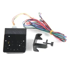 DIY мотор мощный металлический карандаш ручка шариковая ручка комплект с зажимом зажим проволока квадратная рейка внутри для рисования робот машина XY-плоттер