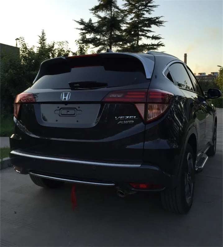 For Honda HRV Spoiler 2014-2016 High Quality ABS Material Car Rear Wing Primer Color Vezel | Автомобили и мотоциклы