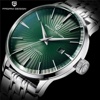 pagani design fashion automatic business watch for men luxury brand dress mechanical watch waterproof calendar relogio masculino