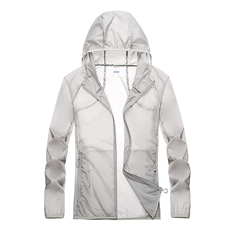 

2021 Quick-Drying Jacket Sun Protection Clothing Ultrathin Sunscreen Jacket Windbreaker Cycling Running Camping Breathable Shirt