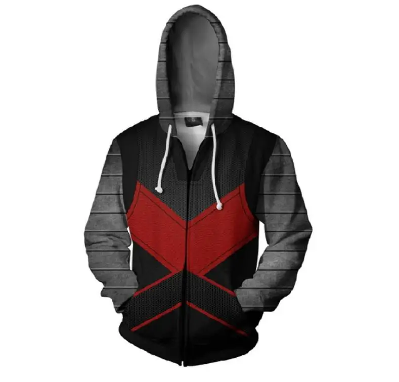 Аниме Colossus косплей костюм на молнии толстовки Хэллоуин сцена Новая Мода Fit фигура