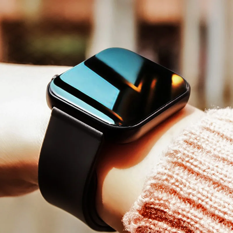 Умные часы Reloj Для мужчин и женщин умные с Bluetooth 2020 женские Android Смарт для телефон