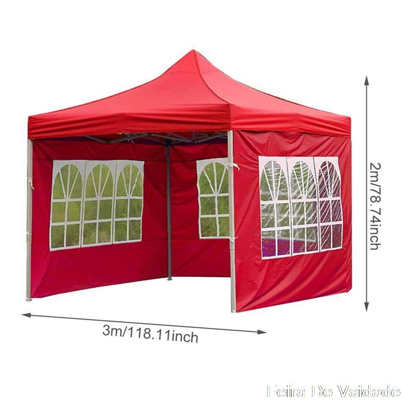 

1pcs Four-corner Folding Tent Cloth Custom Waterproof Cloth Outdoor Camping Stall Tent Cloth Waterproof (Only One Wall)