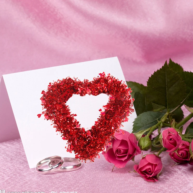 

Hot Sale Love Heart Wedding Madder Garland Valentines Heart Window Door Decorative Gifts (4 Styles) Practical furniture