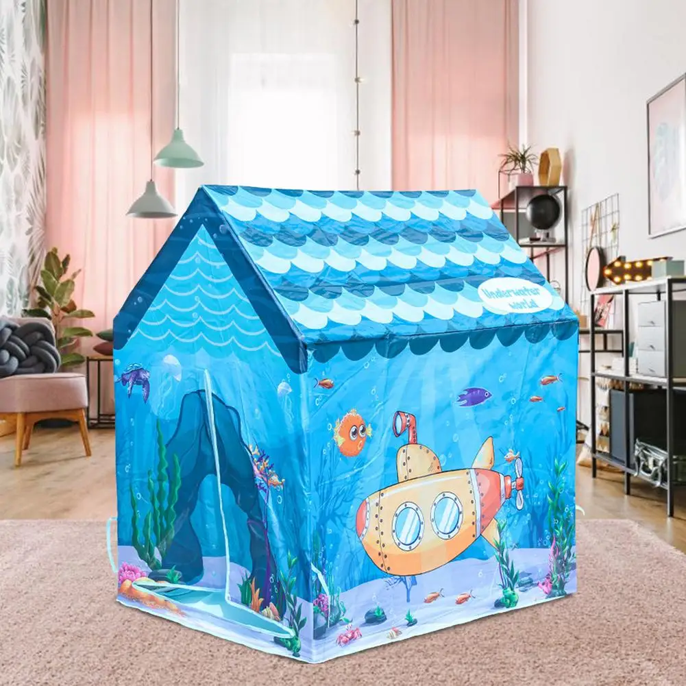 

New Children Princess Castle Tents Portable Indoor Outdoor Teepee Tent For Kids Folding Play Tent House Baby Balls Pool Playhous