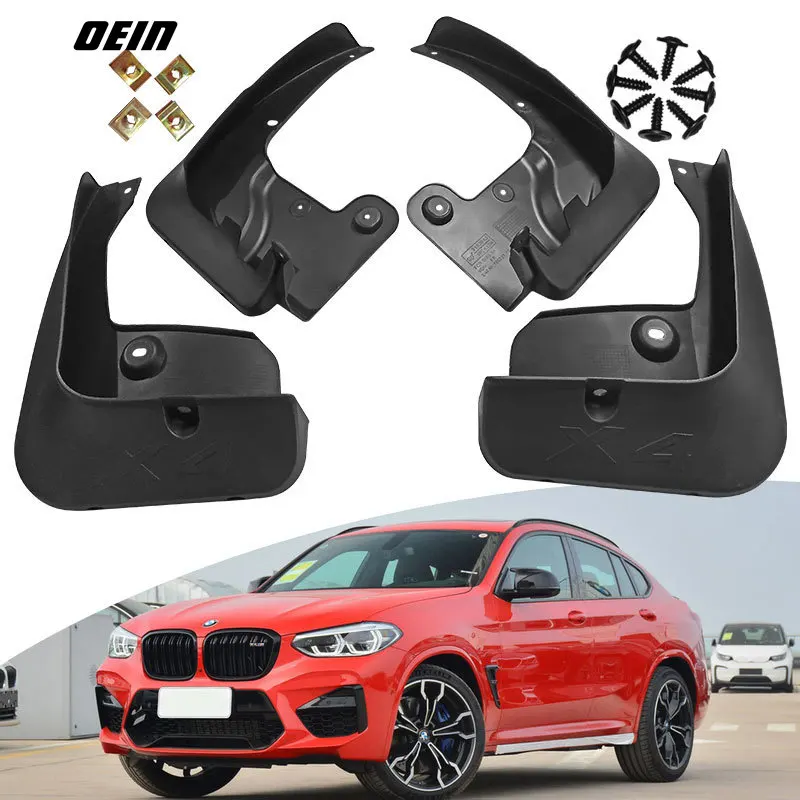 

Exterior Parts Mudguards FOR BMW X4 M 2014-2018 Automotive Protective Mudguards.