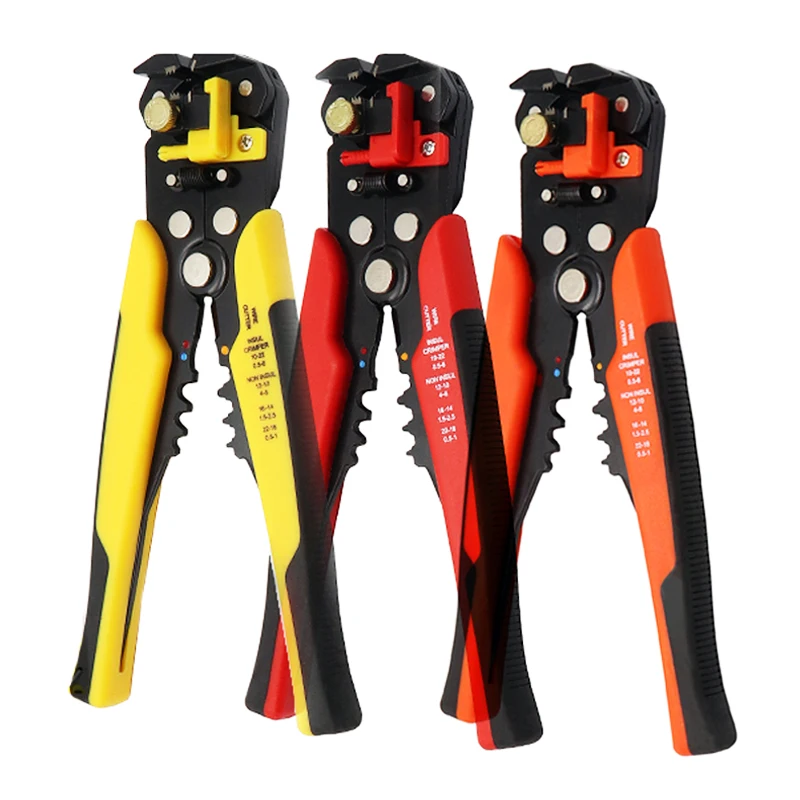 

Multifunctional Stripping Pliers For Crimper Cable Cutter Automatic Wire Stripper Crimping Pliers Terminal 0.2-6.0mm2 Hand Tools