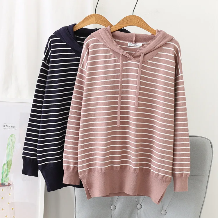 Повседневные толстовки размера плюс осень 2019 женские модные свободные