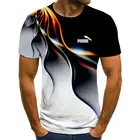 Для Мужчин's футболка короткий рукав 3D печать футболка с изображением молнии уникальная футболка с каплями дождя песни о летние Для мужчин