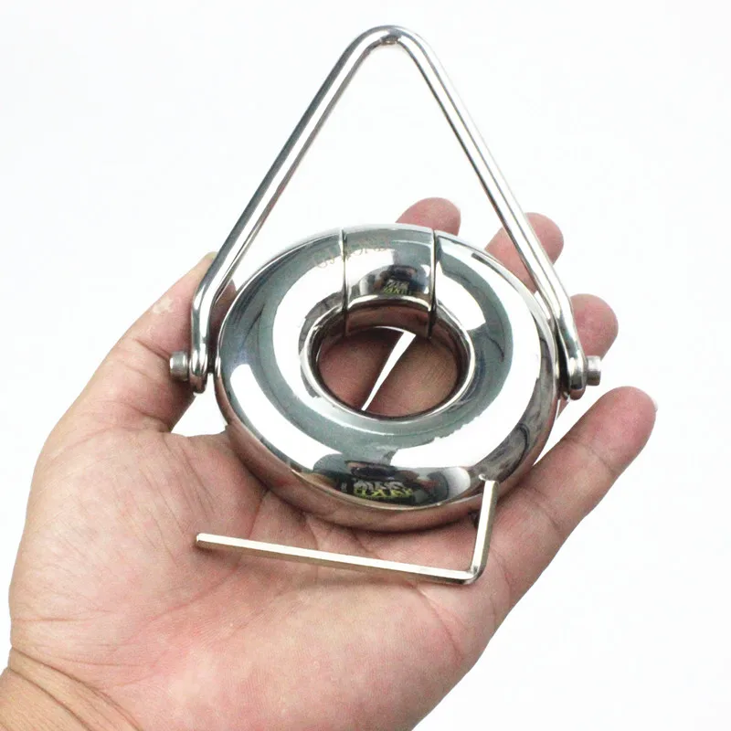 Бесплатная доставка 4 размера съемный Нержавеющая сталь мошонки кулон