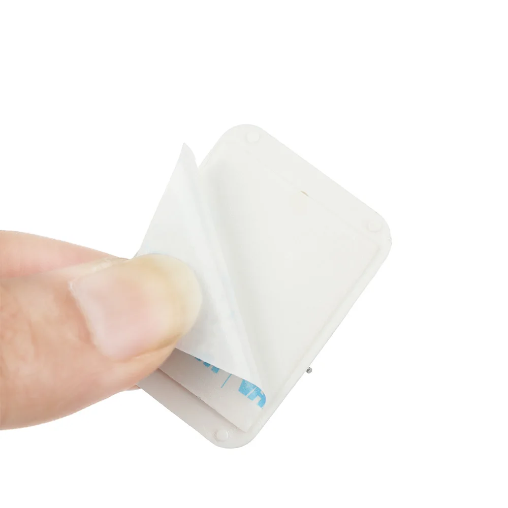 2 шт. белый подвесной зажим для стержня клей настенный занавес стержень крючки