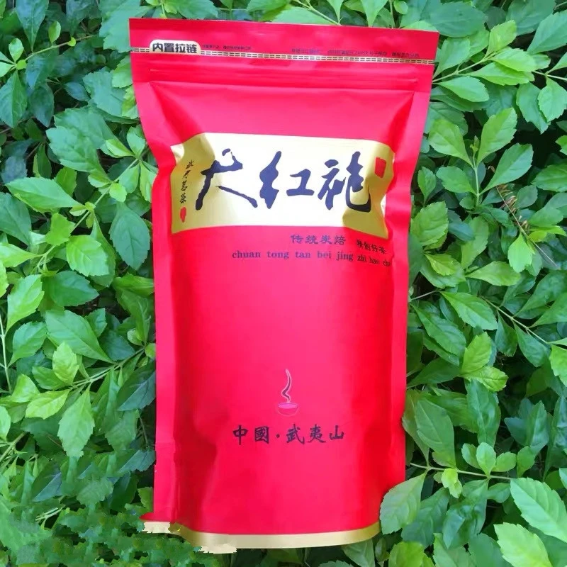 

2021 7A Chinese Da Hong Pao Tea Big Red Robe Oolong -Tea Original Wuyi Rougui Tea For Health Care Lose Weight Tea 250g/bag