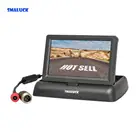SMALUCK DC12V-24V 4PIN 4,3 дюймов складной TFT LCD Реверсивный фотоэлемент для автомобиля грузовика автобуса