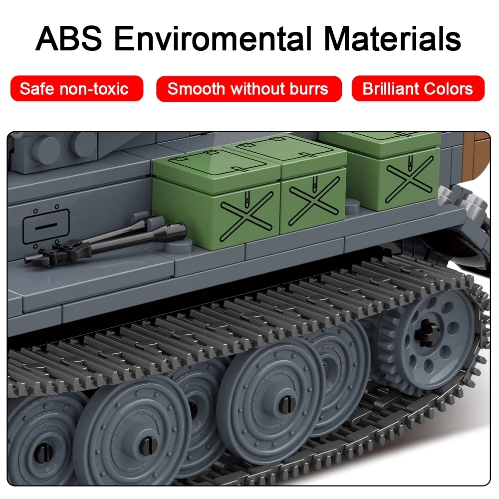 

Military Tank Type 89 Light Medium Tank 1303 Building Blocks Police Soldier Army Weapons Bricks Children Toys Gifts