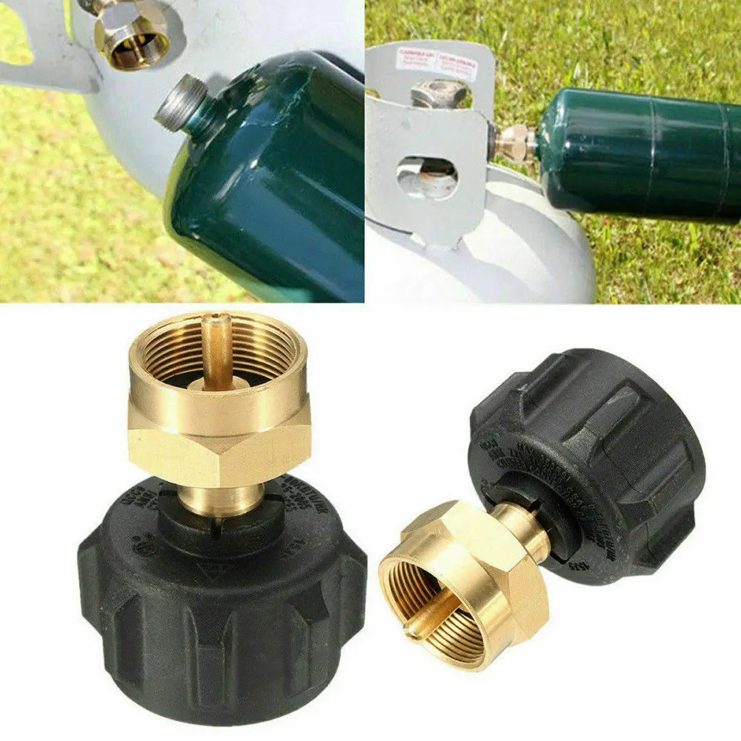 

1pc Outdoor Useful 1LB Tank Gas Propane QCC1 Regulator Valve Propane Refill Adapter BBQ Kit Dropshipping