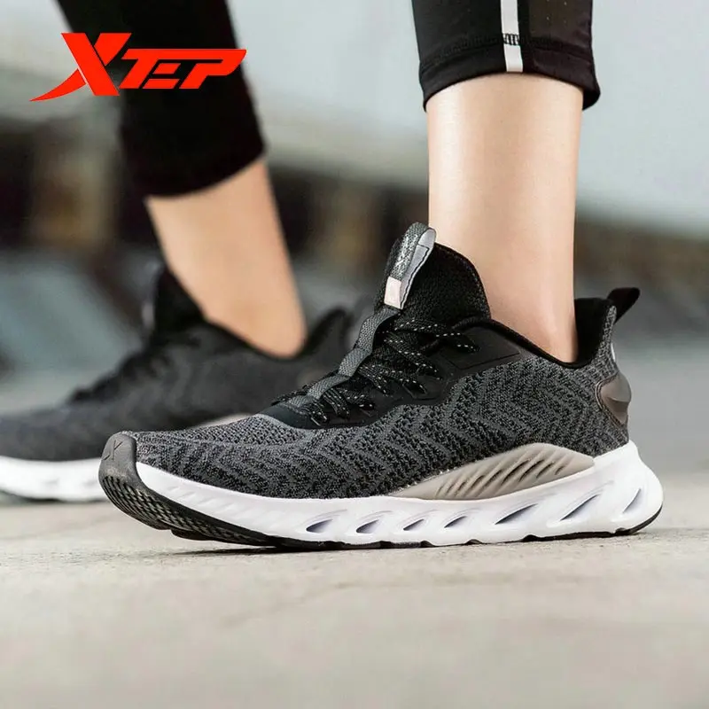 Женские кроссовки Xtep X-FLOW легкие дышащие сетчатые демпфирующие Нескользящие