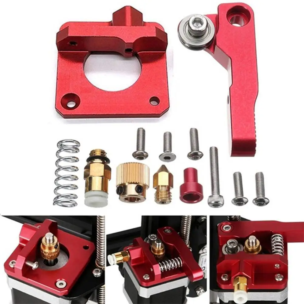 

Metal MK8 Extruder Aluminum Alloy Block Bowden Extruder For CREALITY Filament 1.75mm Printer 3D T3P9