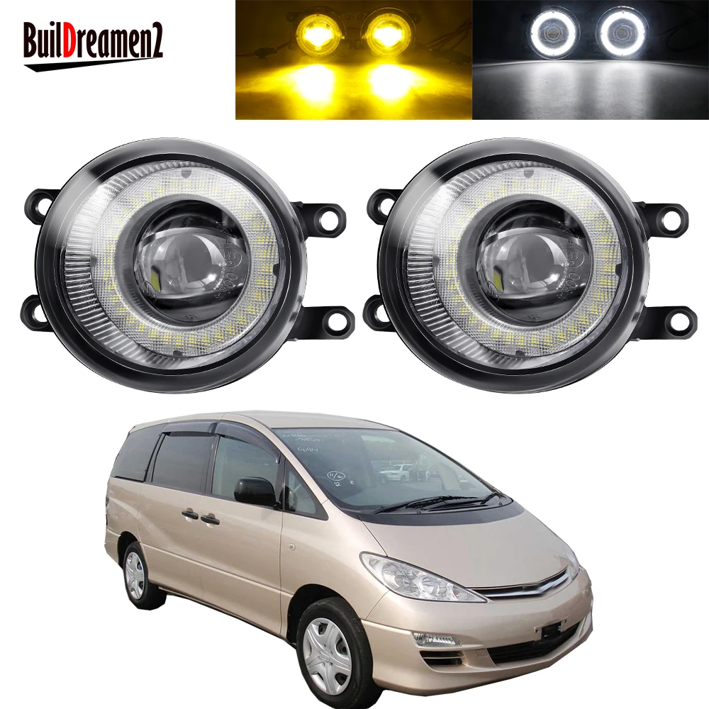 

Фасветильник противотуманные, 2 шт., для Toyota Estima 2000-2006, 30 Вт, 3000лм, светодиодный в