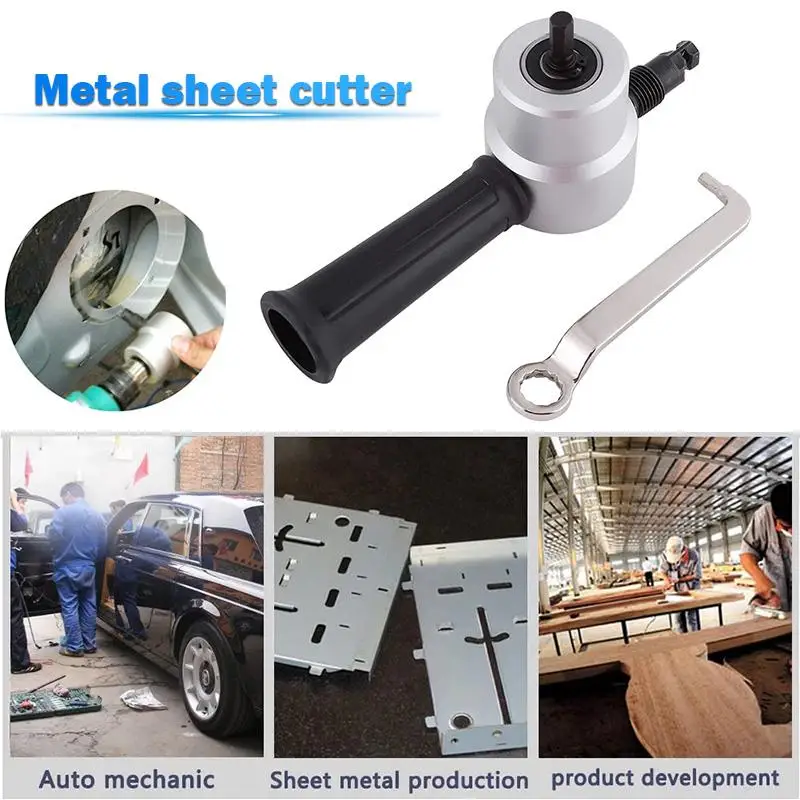 

160A Double Head Nibbler Blade Saw Cutter Tool Electric Sheet Metal Cutting Drill Accessory Machine Punching Shears Modification