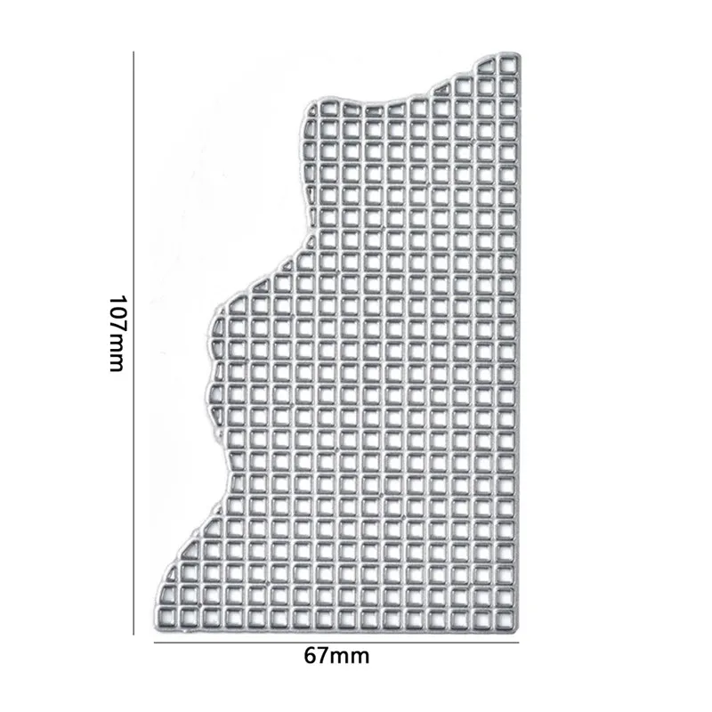 GJCrafts рамка штампованный волнистый фон для резки металла изготовление