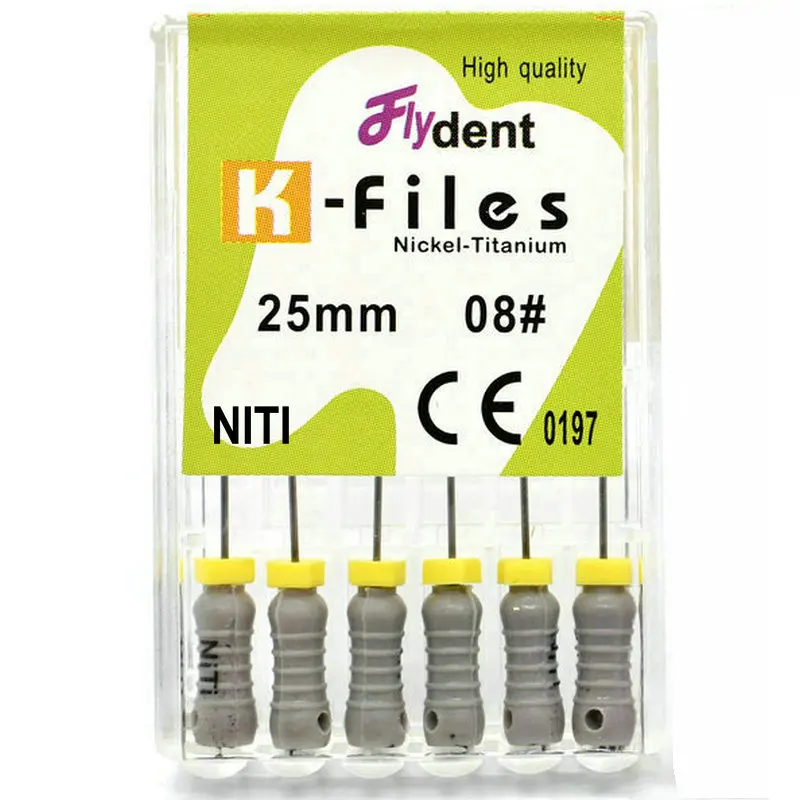 Стоматологический Инструмент Файлы нити к K FILES руки пользования для endondontic