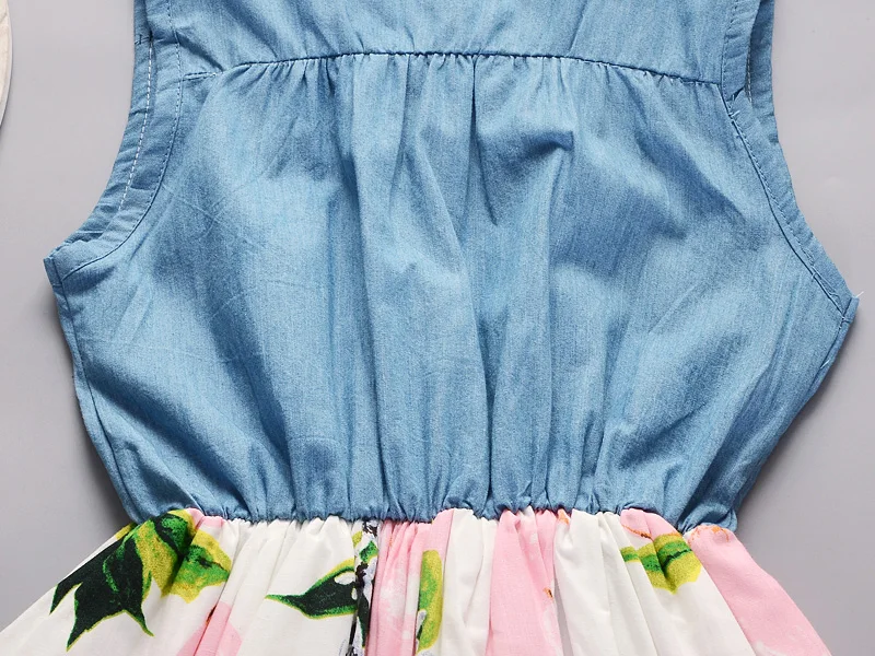 Платье для девочки на крещение с лимоном без рукавов детское праздвечерние