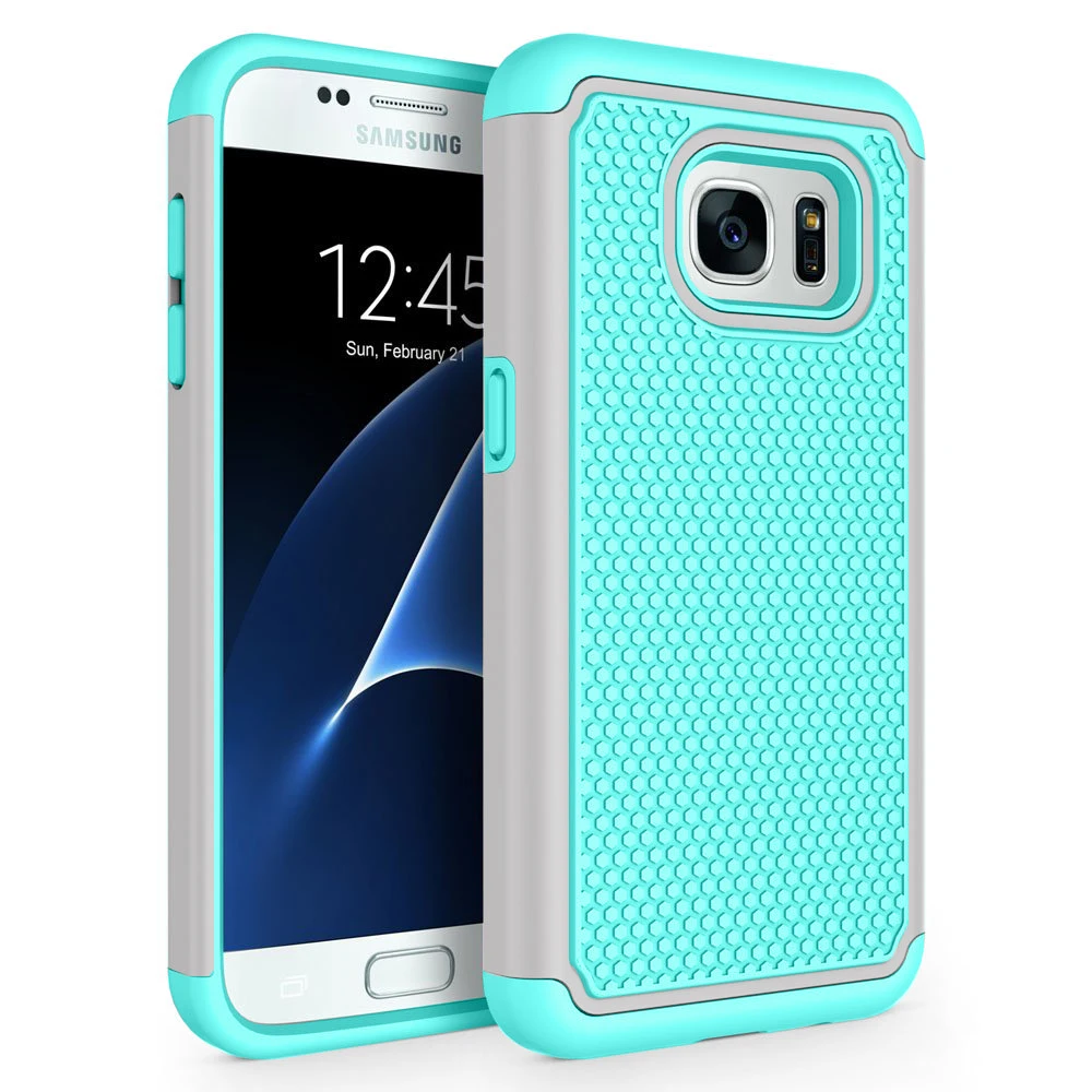 SuaGet чехол для samsung Galaxy S7/S7 Edge противоударный чехол Гибридный резиновый силиконовый чехол для samsung Galaxy S7 Edge S7
