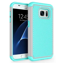 SuaGet чехол для samsung Galaxy S7/S7 Edge противоударный чехол Гибридный резиновый силиконовый чехол для samsung Galaxy S7 Edge S7