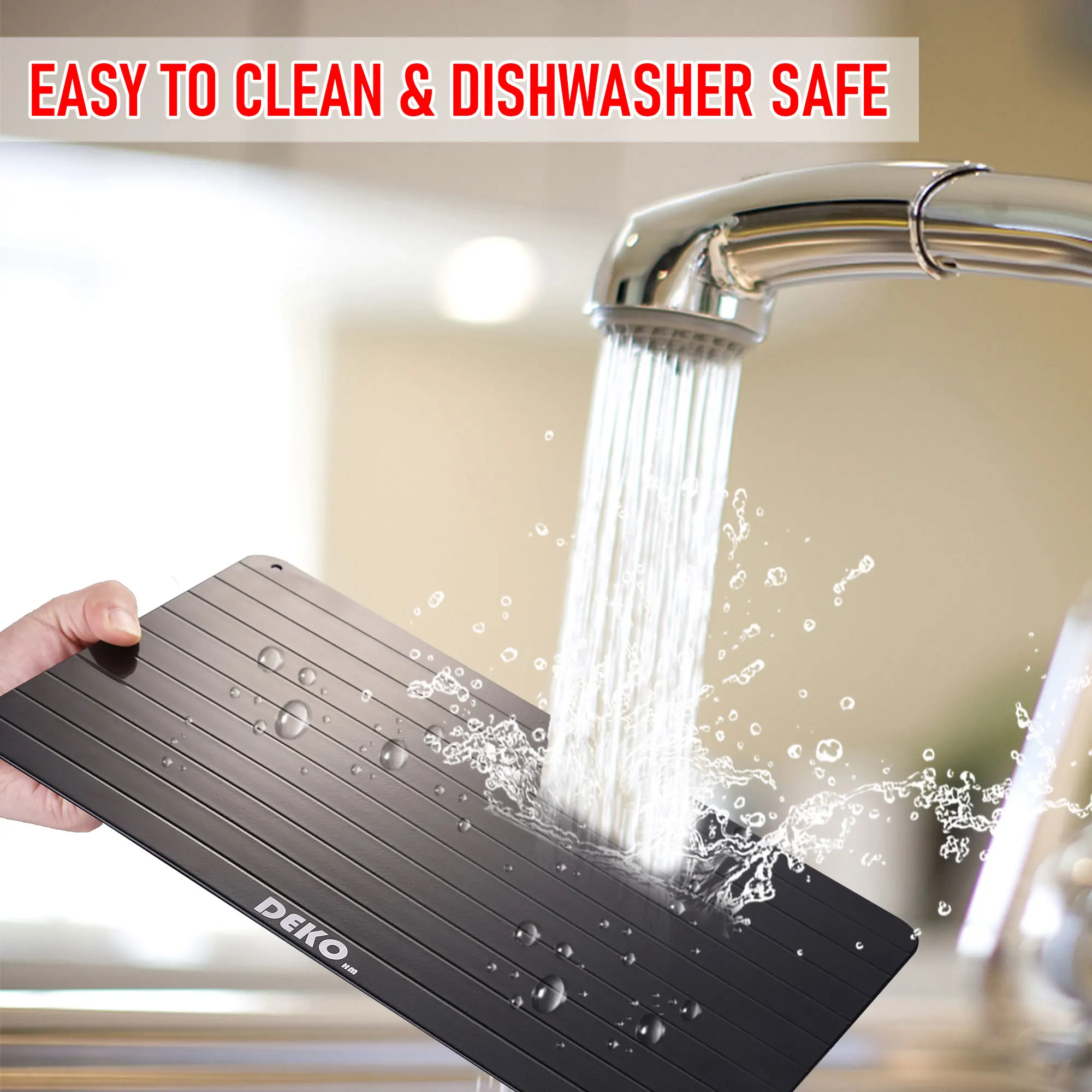 

DEKO Magic Defrosting Tray for Food Fast Defrost Seafood Thawing Board Plate for Steak Meat Settlement Area New Kitchen Gadgets