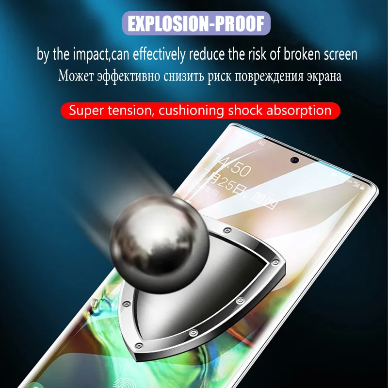 20D Защита экрана для самсунг samsung galaxy S10 S9 S8 Plus S7 Edge изогнутая гидрогельная защитная гидрогелевая пленка для samsung Note 10 Plus 8 9 синий светильник смартфон гидрогелевая пленка