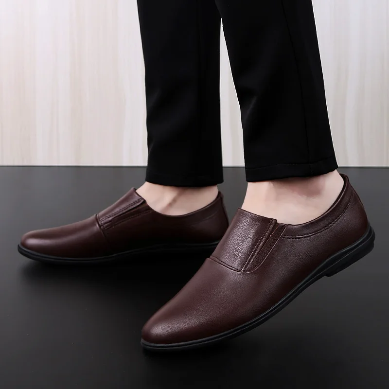 

Men Shoes Genuine Leather Casual Driving Shoes Men Loafers Moccasins Slip on Italian Shoes for Men Big Size 45 2019 New