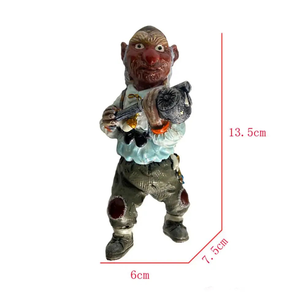Hoggle садовая статуя двор искусство причудливый карликовый полимер скульптура