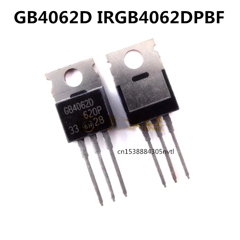

Original 10pcs/ GB4062D IRGB4062DPBF TO-220 600V 24A