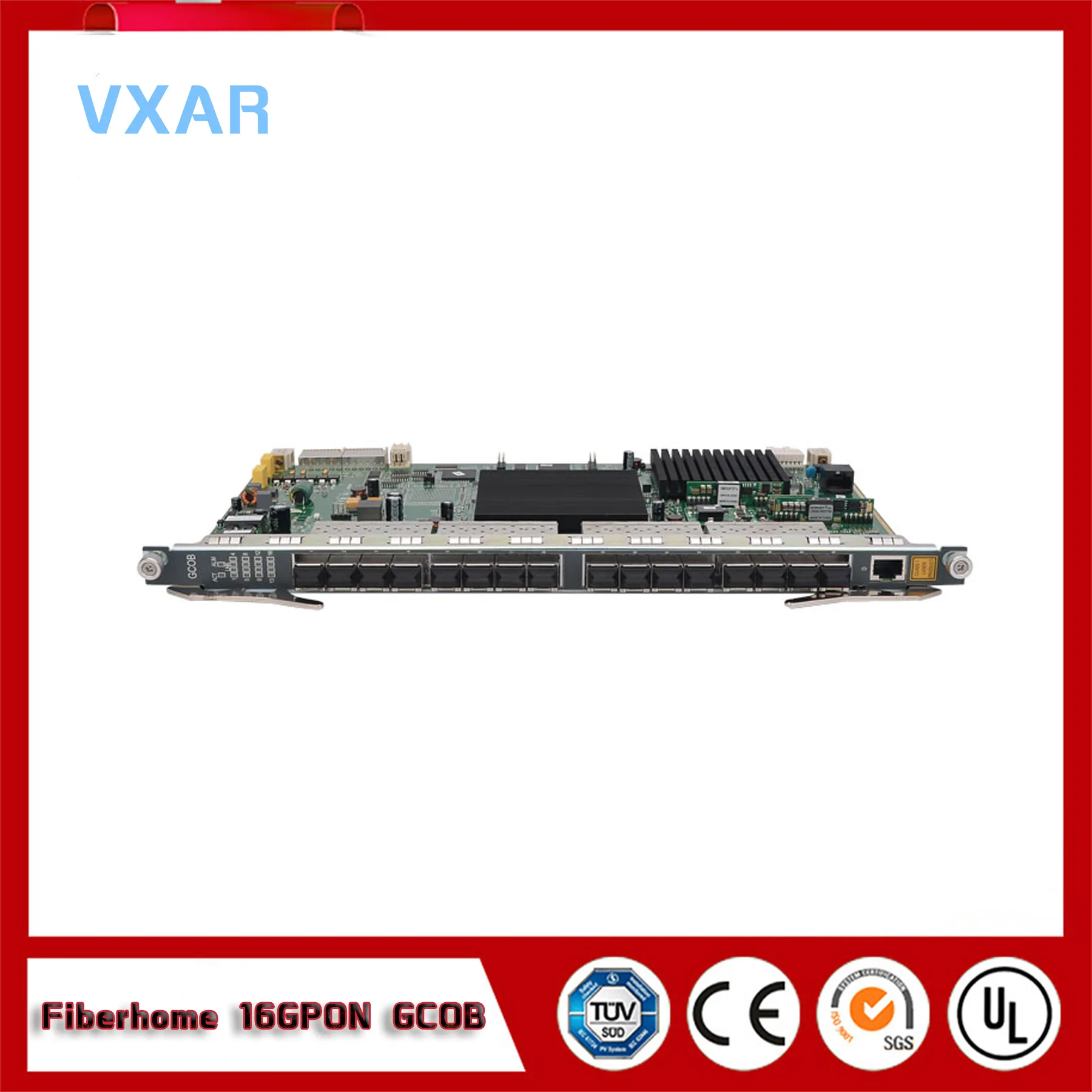 Fiberhome GPON сервисная плата карта GCOB с 16 портами SFP C+ модули