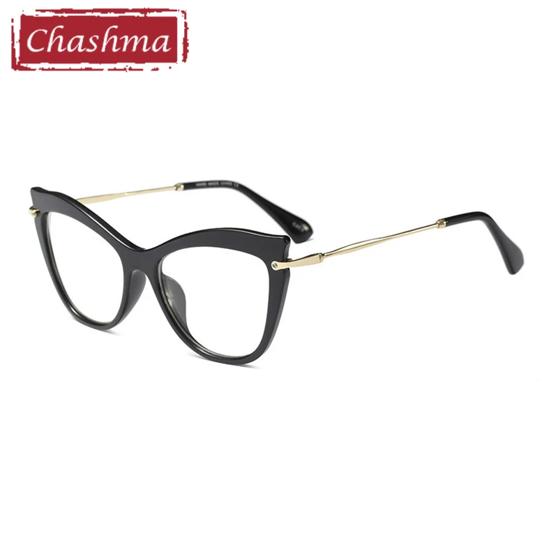Прозрачная коричневая фотохромная оправа Chashma для женщин из ацетатного стекла