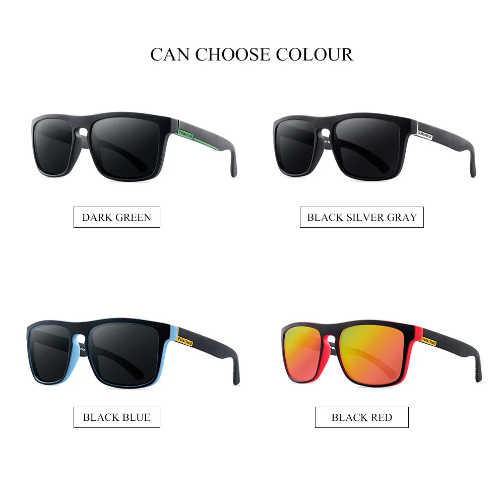 Модные поляризованные солнцезащитные очки UEESHOP мужские роскошные брендовые